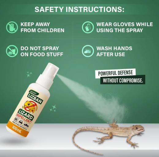 Lizard Repellent Spray 100Ml (Pack of 3)